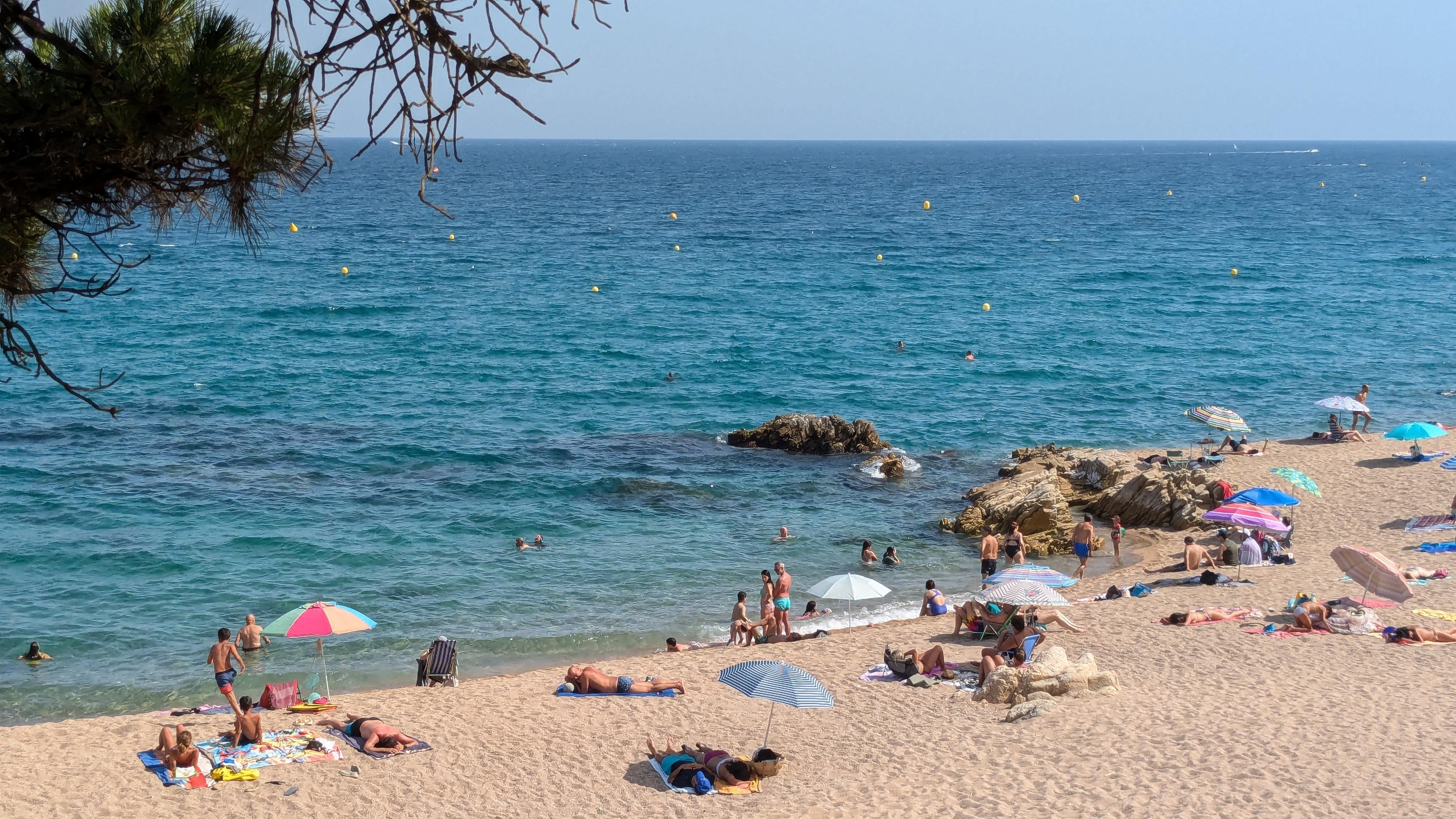 Cala Rovira avec chinguirito 