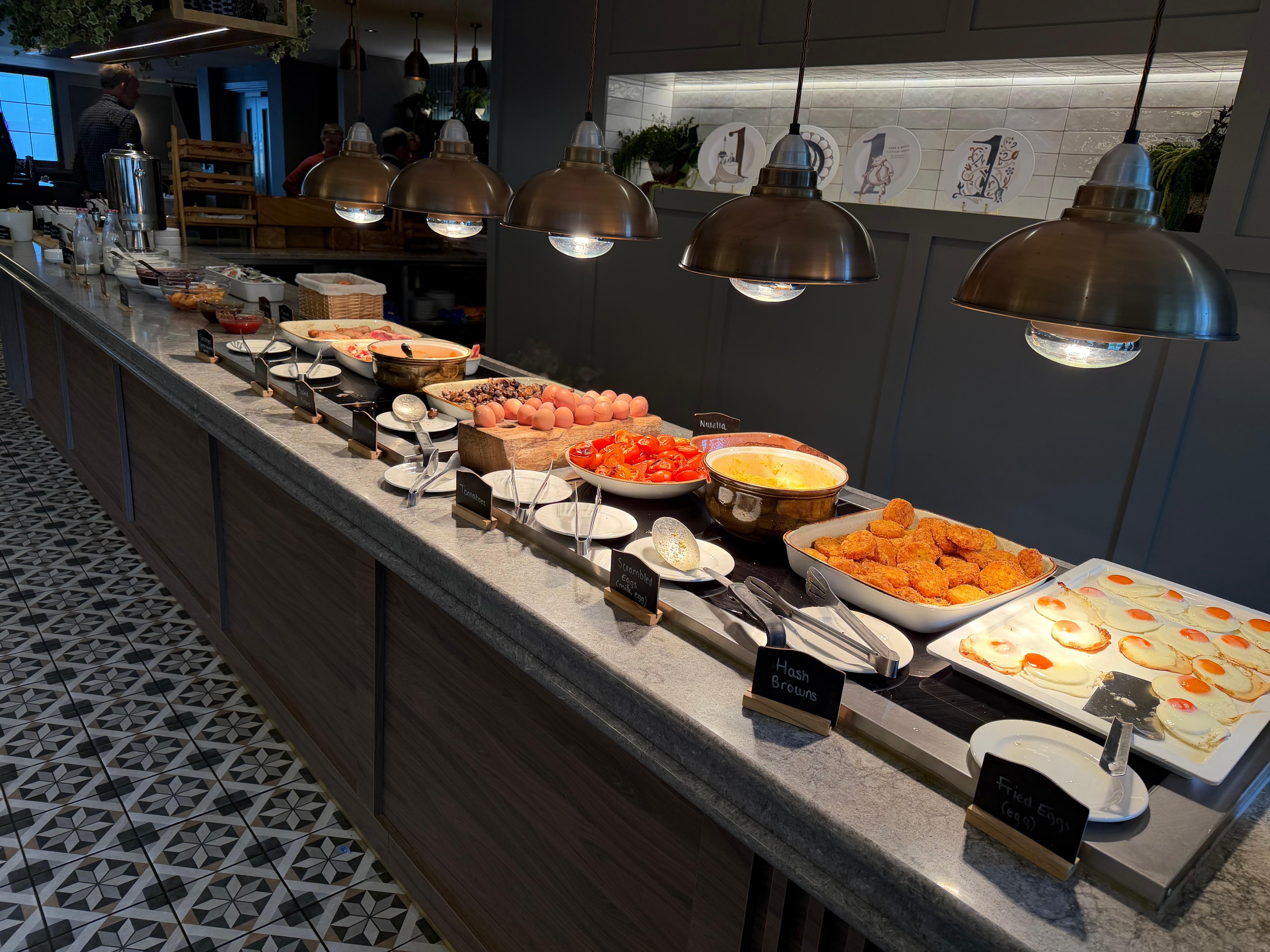 Buffet breakfast 