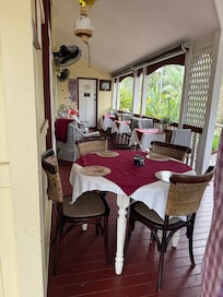 Outdoor cafe
