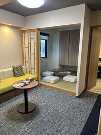 Living and seating area