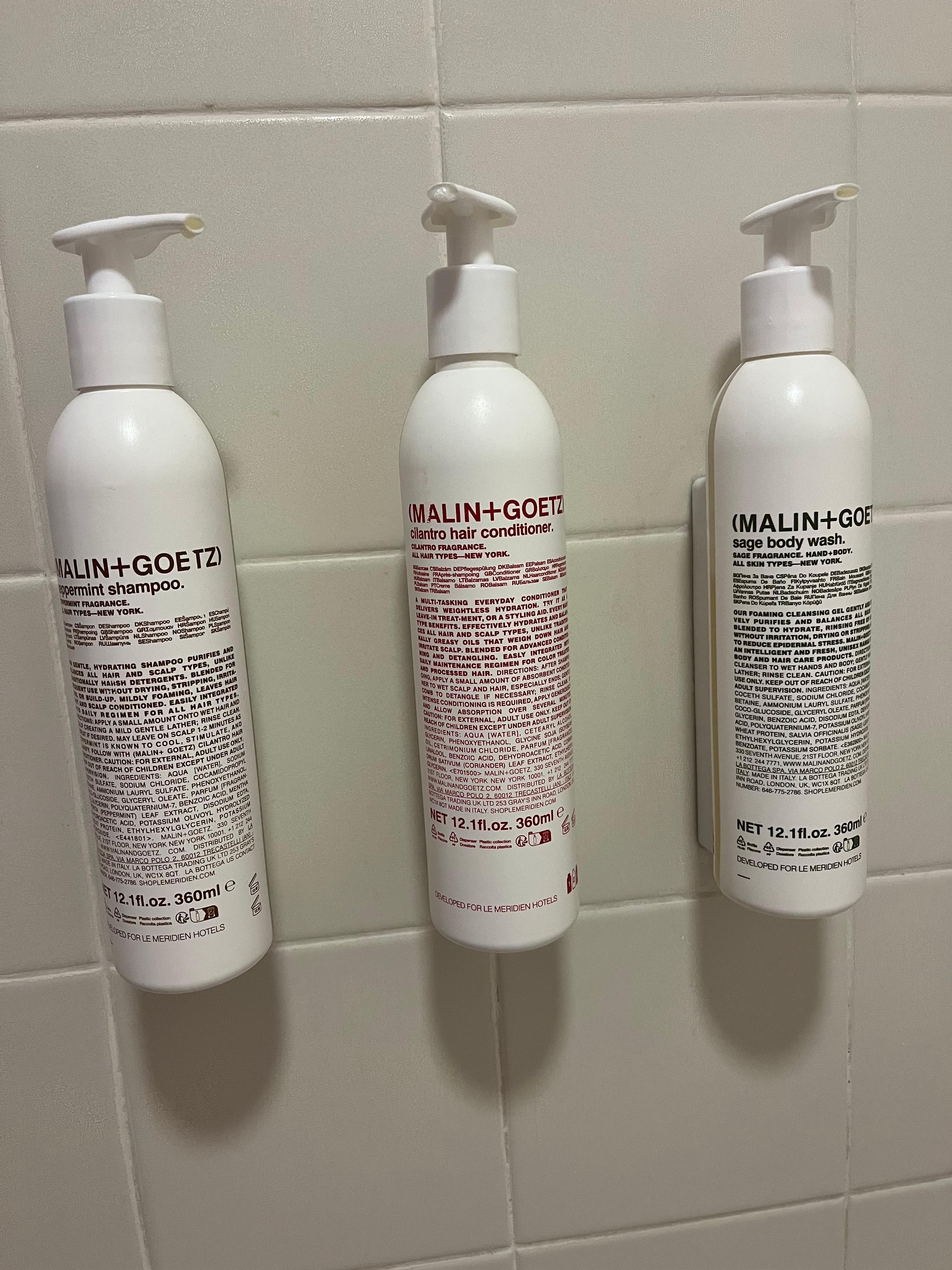 This is the brand and the refillable bottles that they use. The peppermint shampoo is amazing!