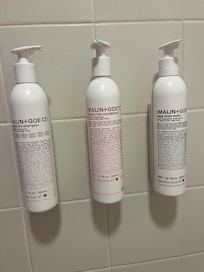 This is the brand and the refillable bottles that they use. The peppermint shampoo is amazing!