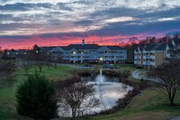 The view from our balcony.