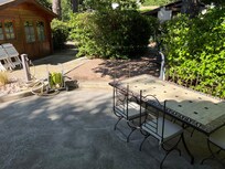 Second terrace with bbq