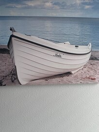 Loved how there was this picture in the front bedroom that happened to have my name on it!