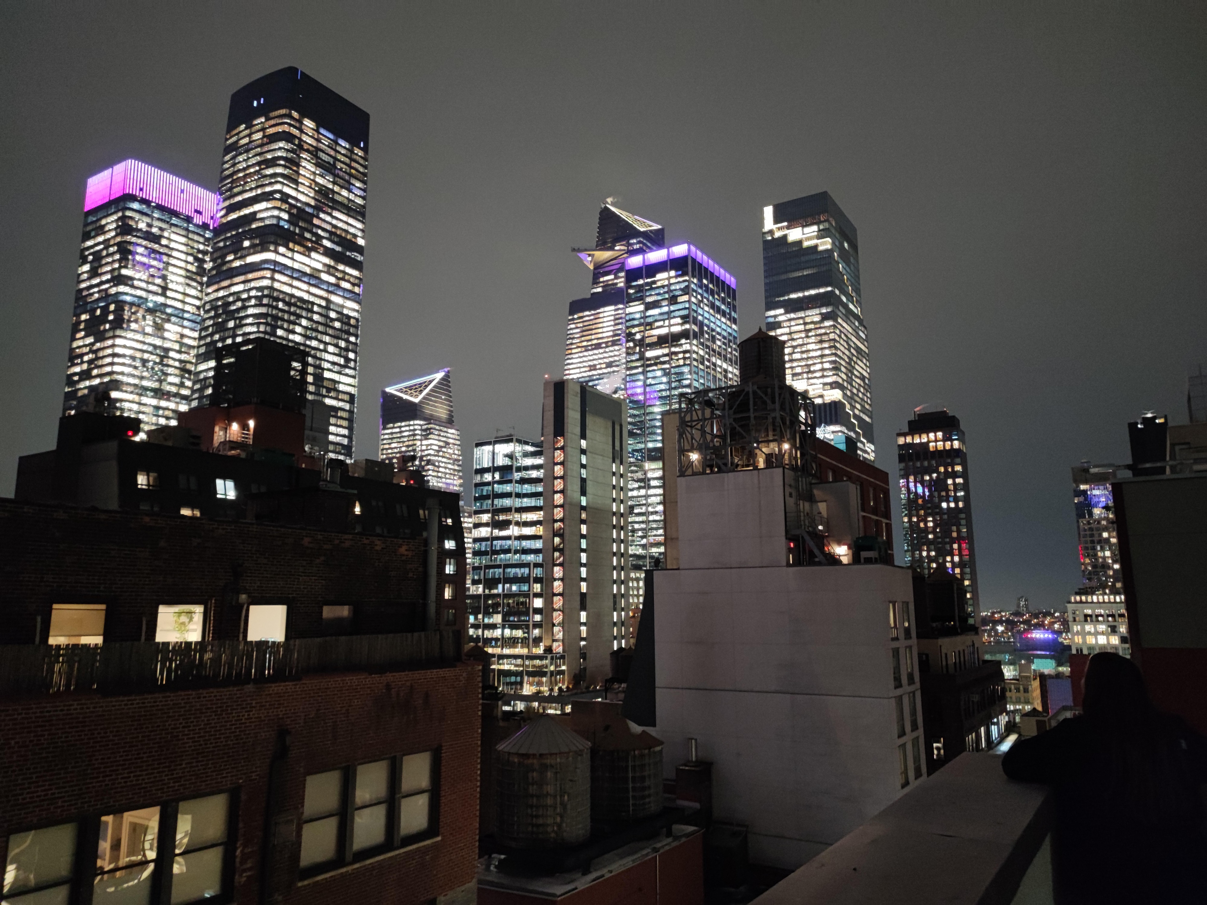 Aussicht von der Dachterrasse 
