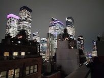 Aussicht von der Dachterrasse