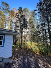 On the deck enjoying the morning sunshine!