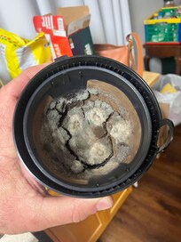 Moldy coffee maker