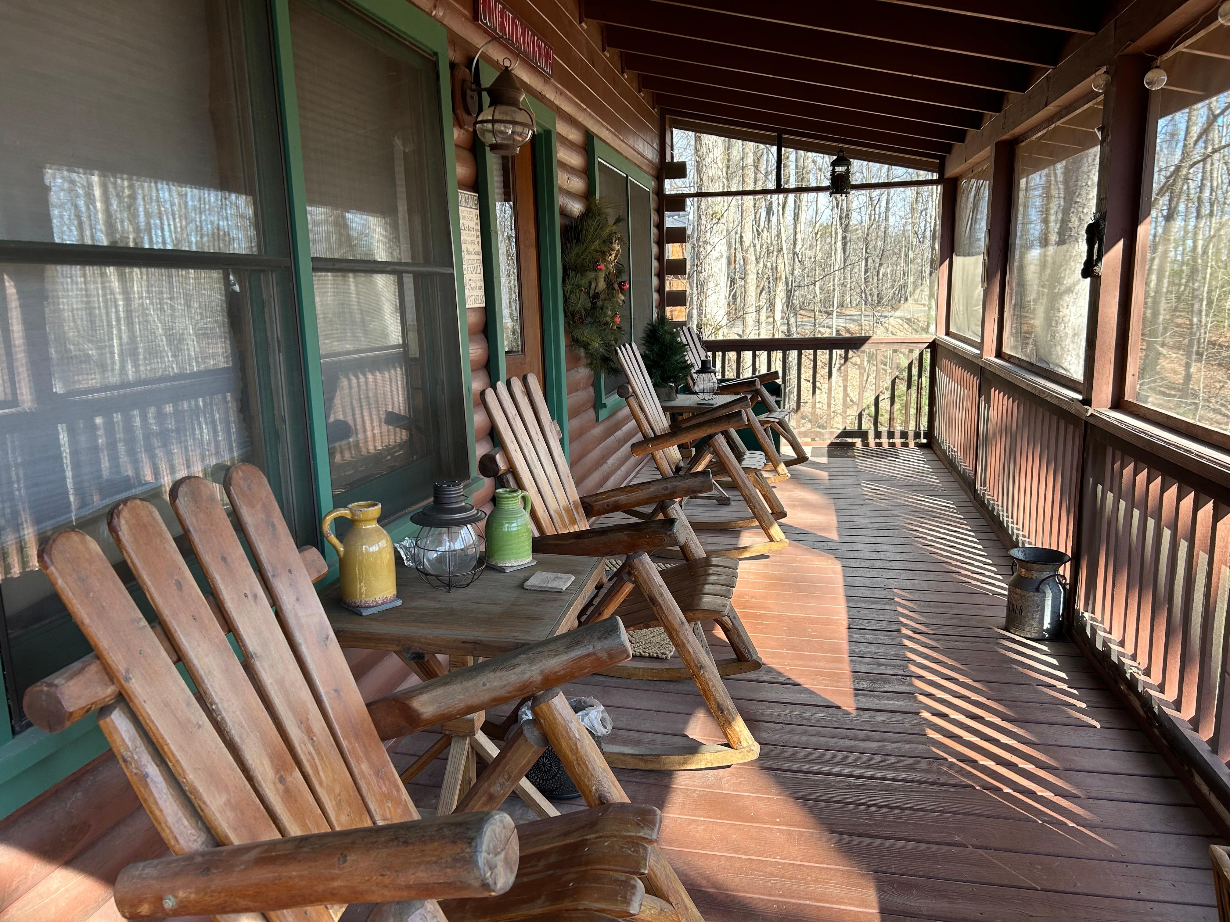 Beautiful front porch 