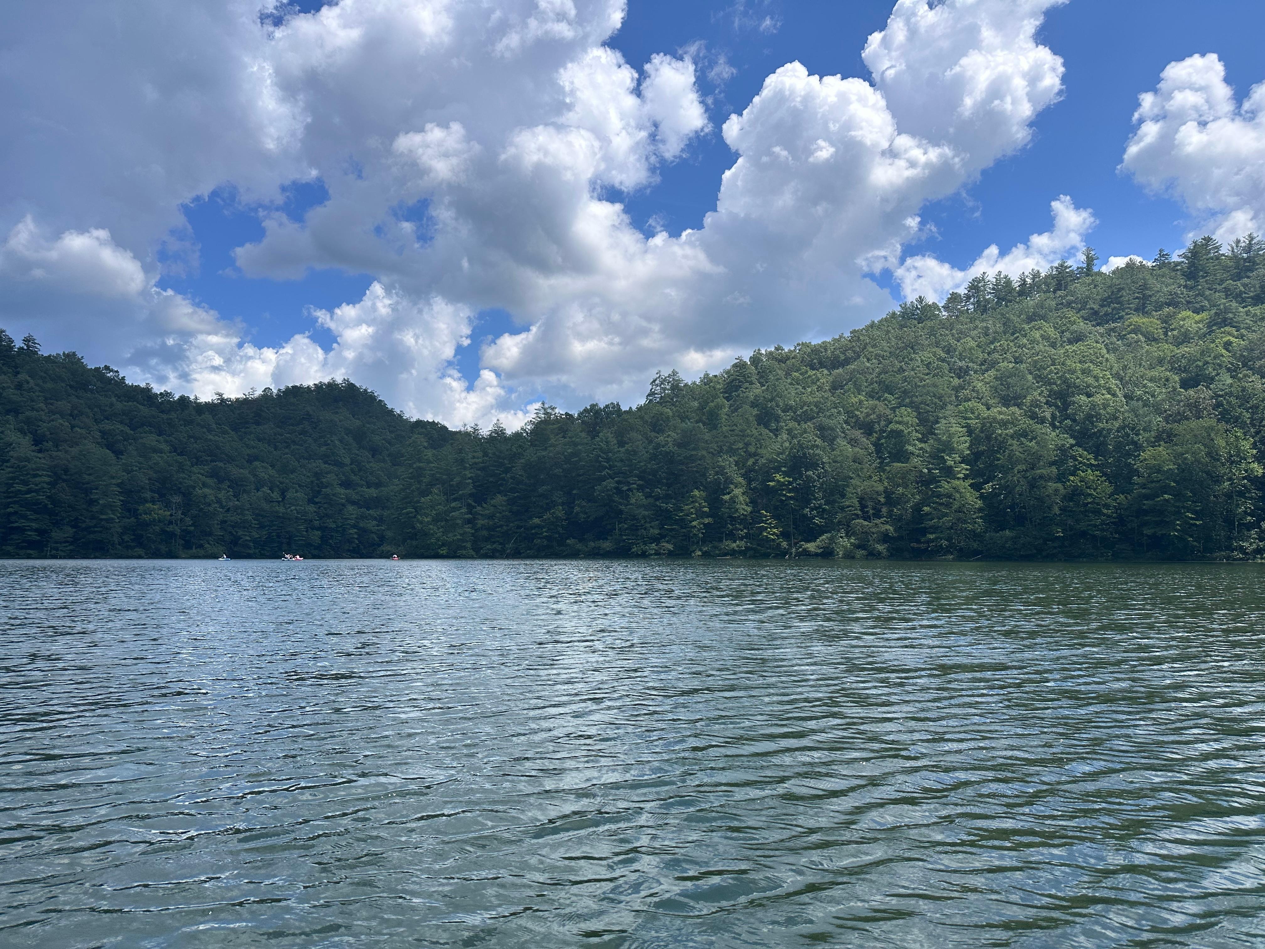 Great view from Mill Creek kayaking 