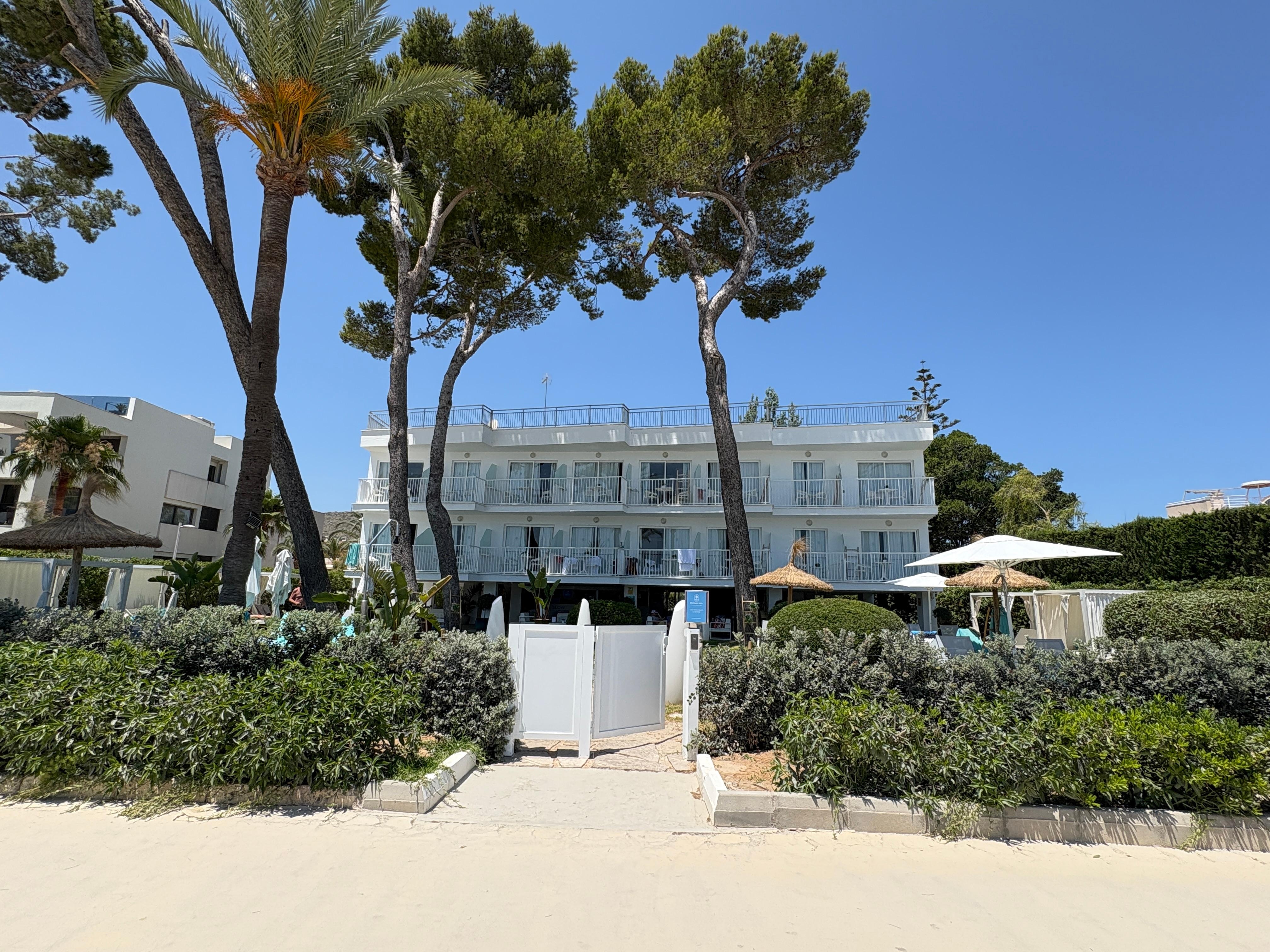 View of property from the beach.
