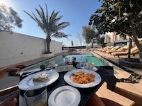 Pool and breakfast