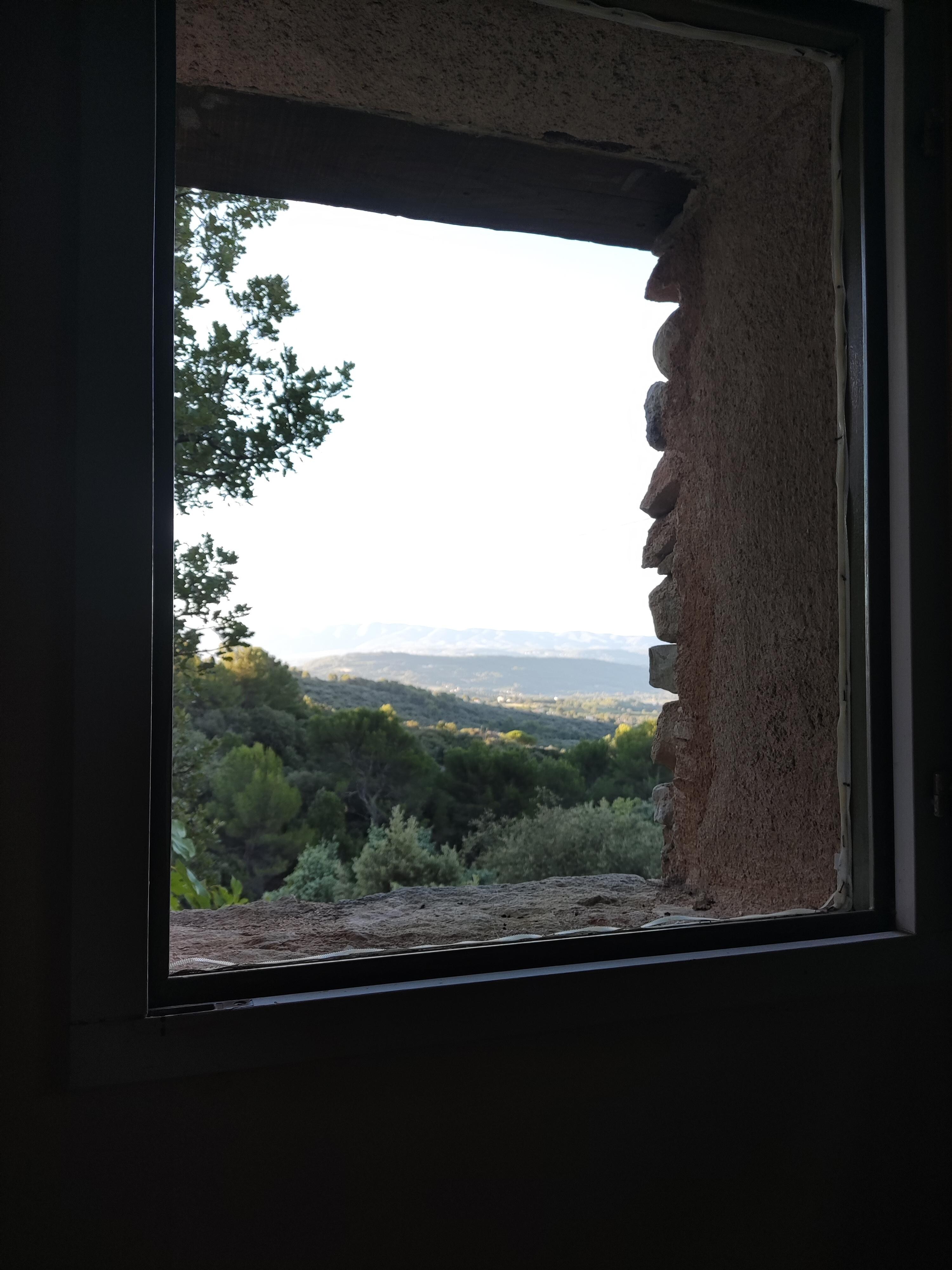 Superbe vue depuis la chambre.