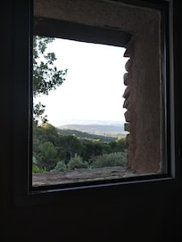 Superbe vue depuis la chambre.