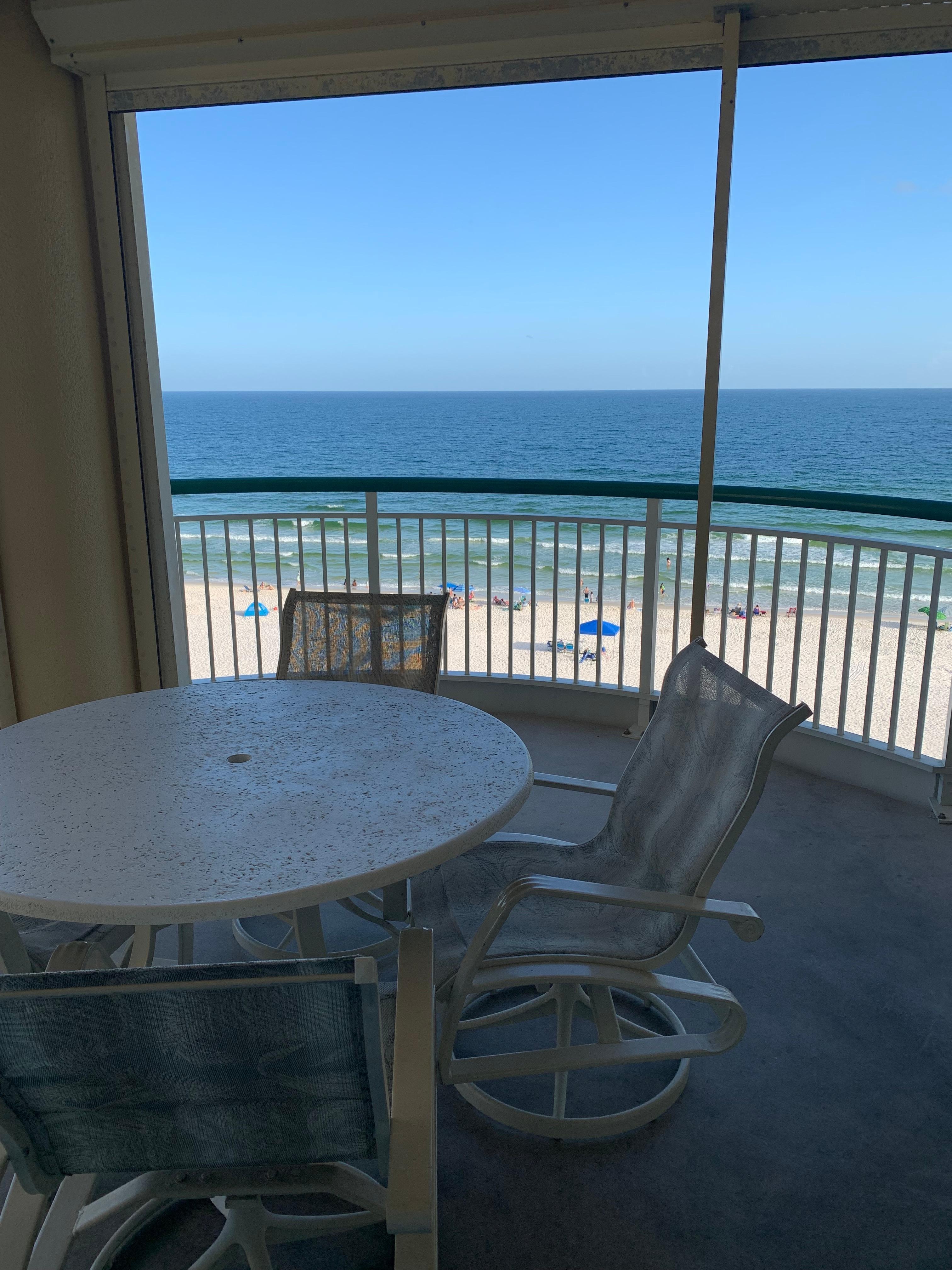 The balcony is amazing!