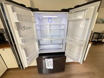 Nice sized fridge and freezer