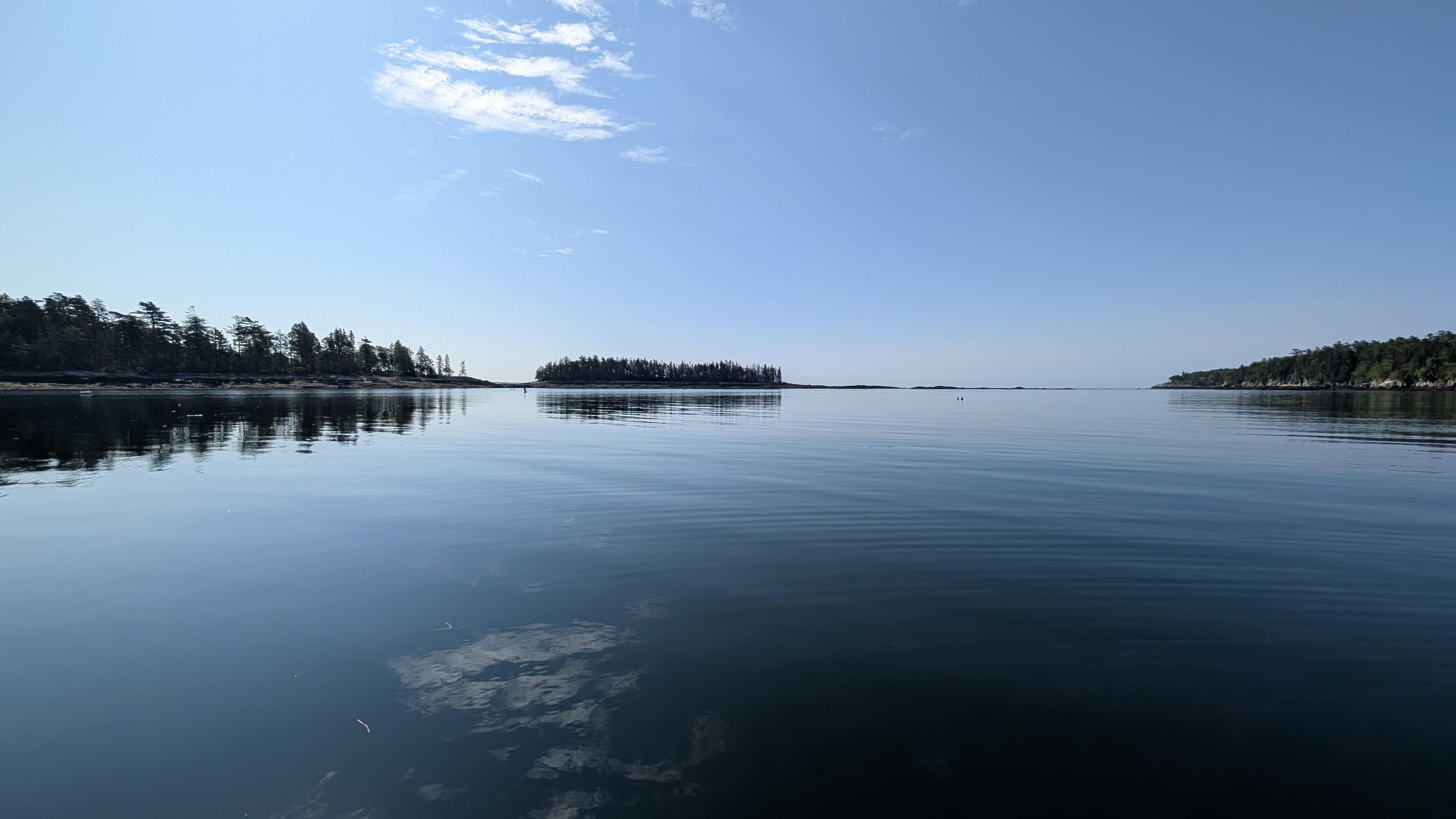 View from the dock