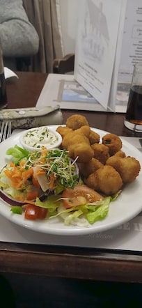 Garlic mushrooms was a starter