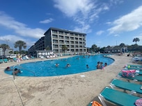 The pool near the condo