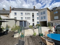 Rear of hotel