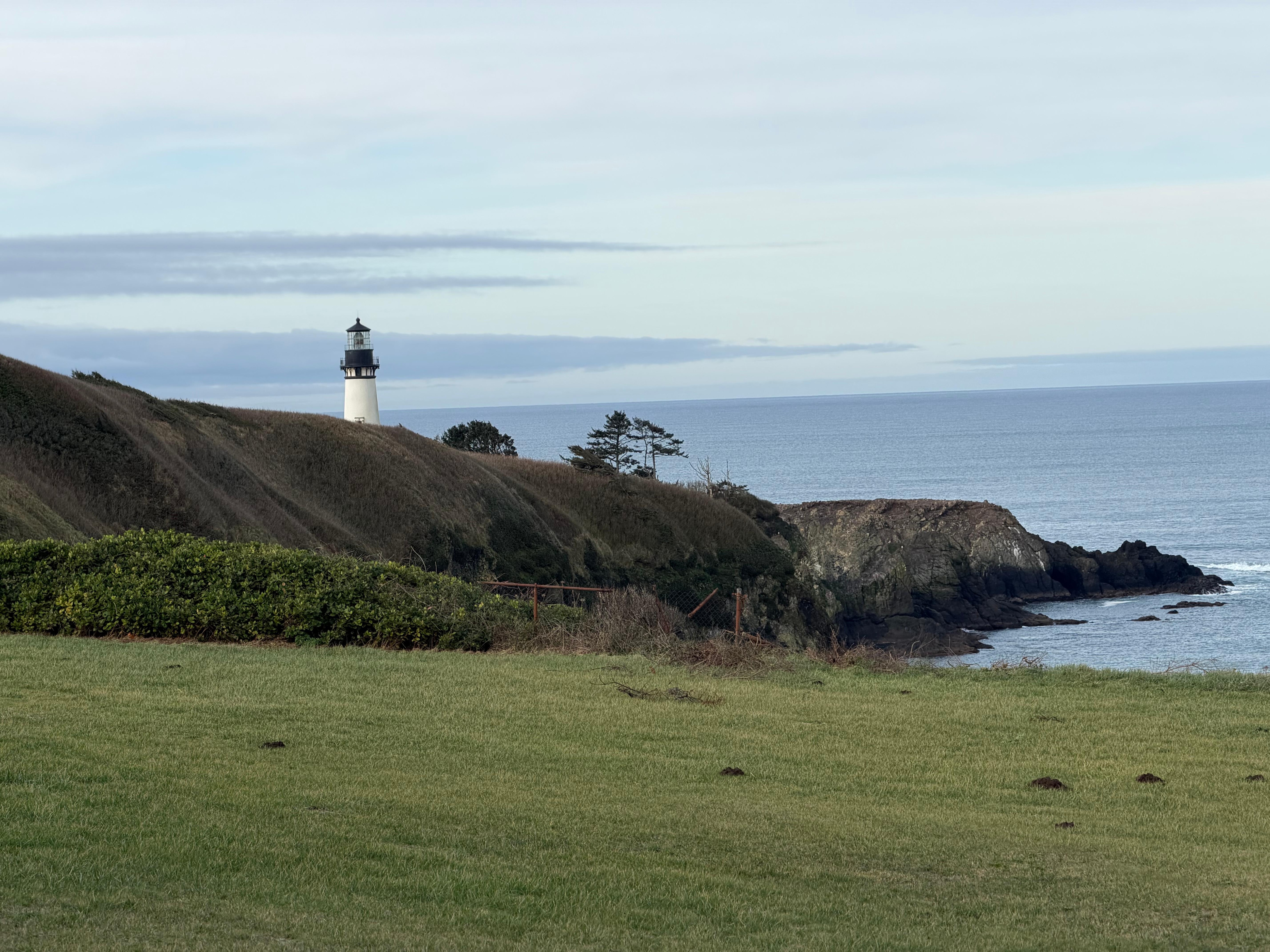 View looking toward the lighthouse from the back deck