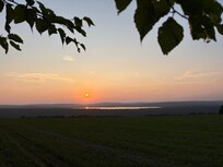 Fellowship Farm hilltop sunset