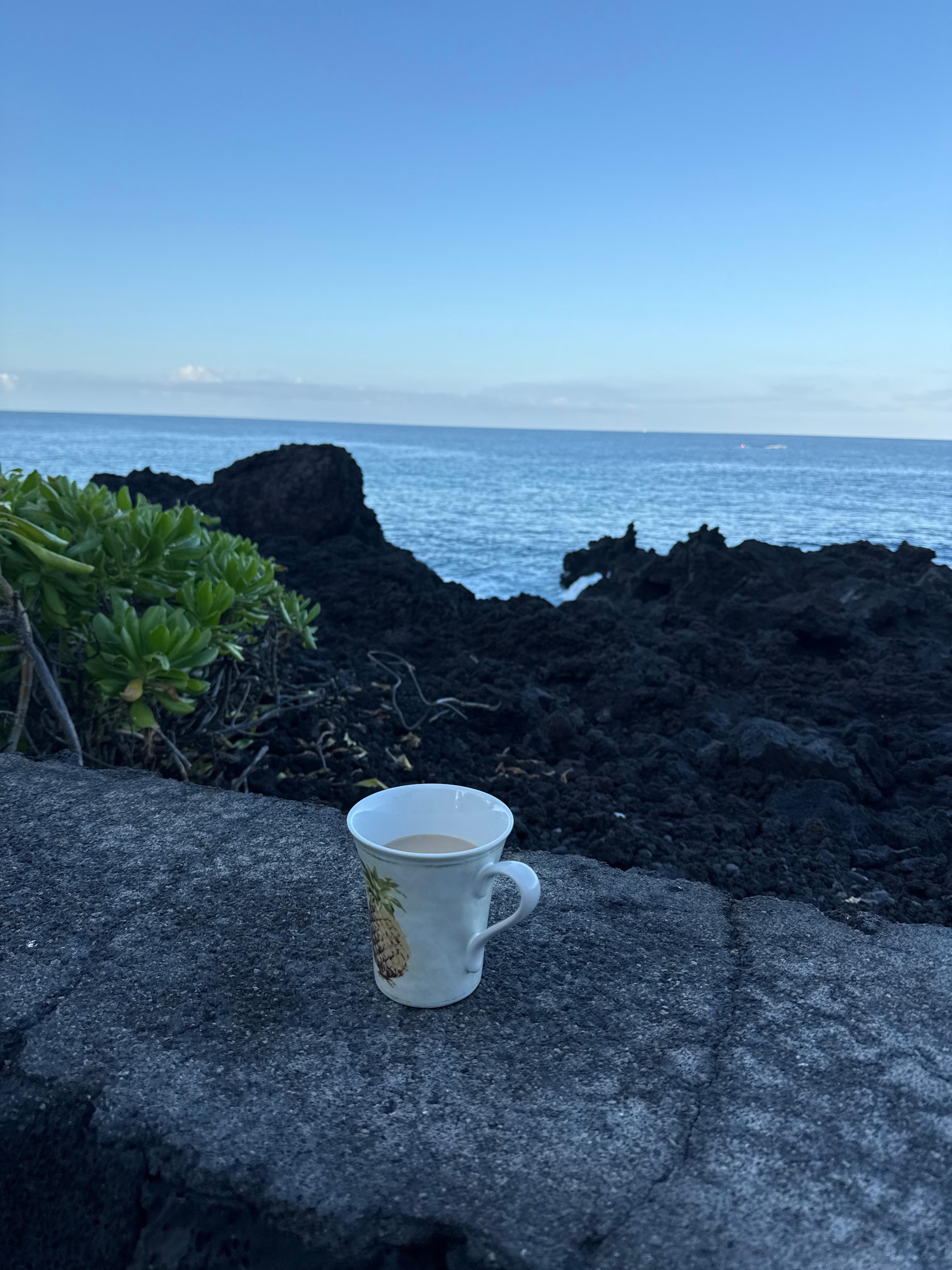 View from private patio area