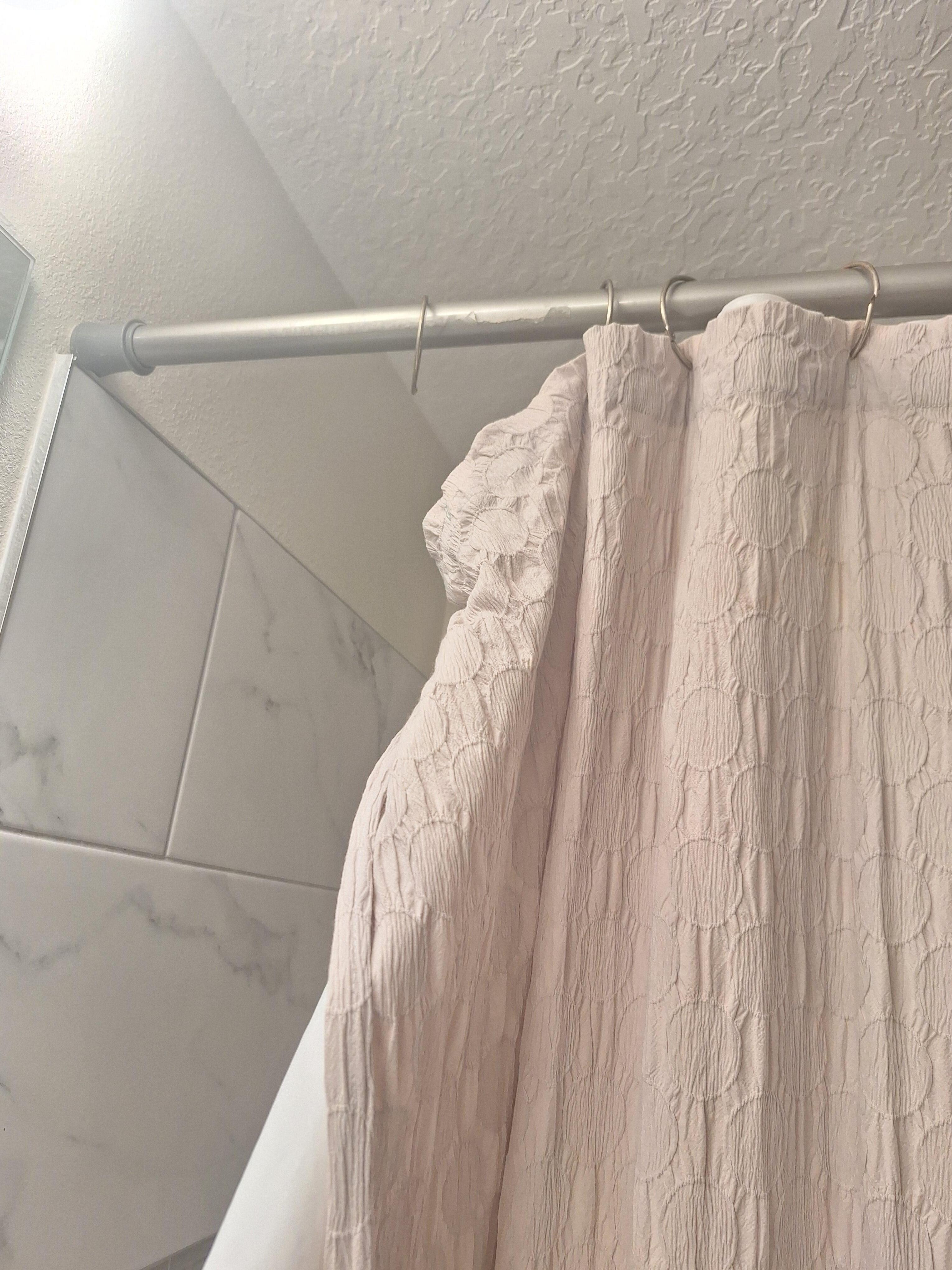 Shower curtain broken
