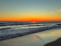 Sunset at the beach