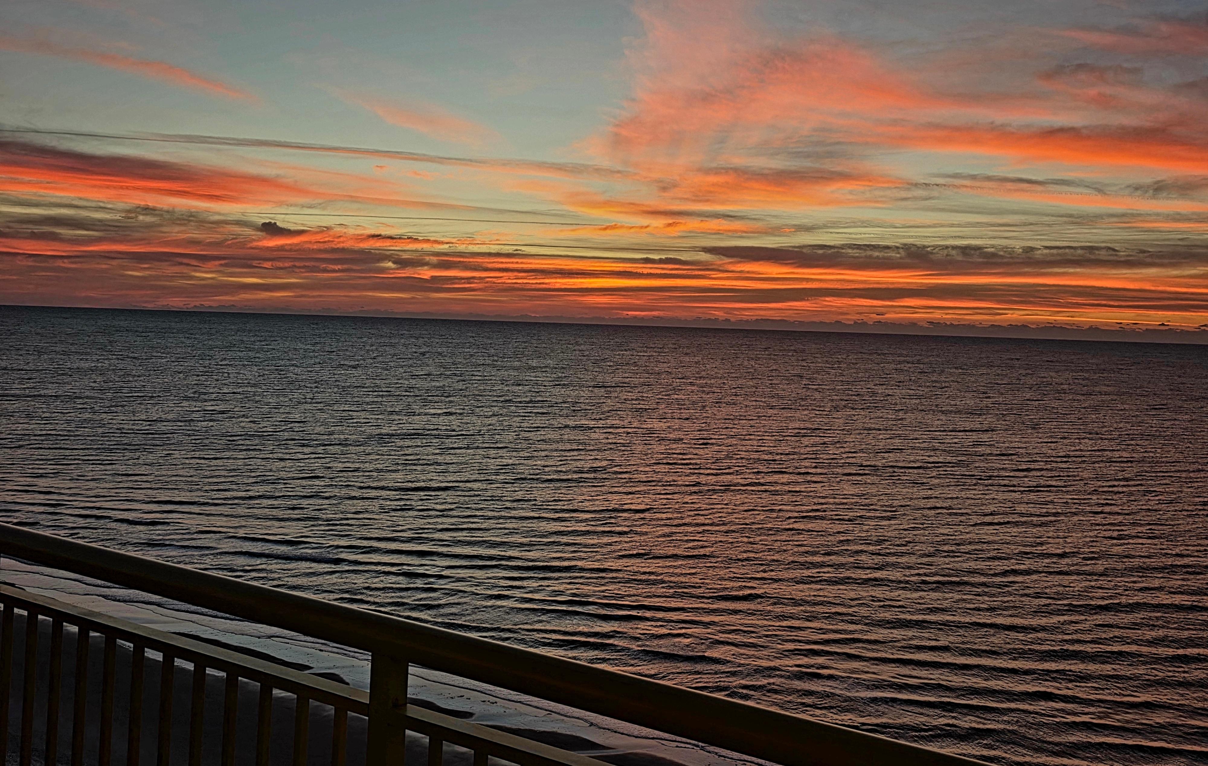 Just before Sunrise.