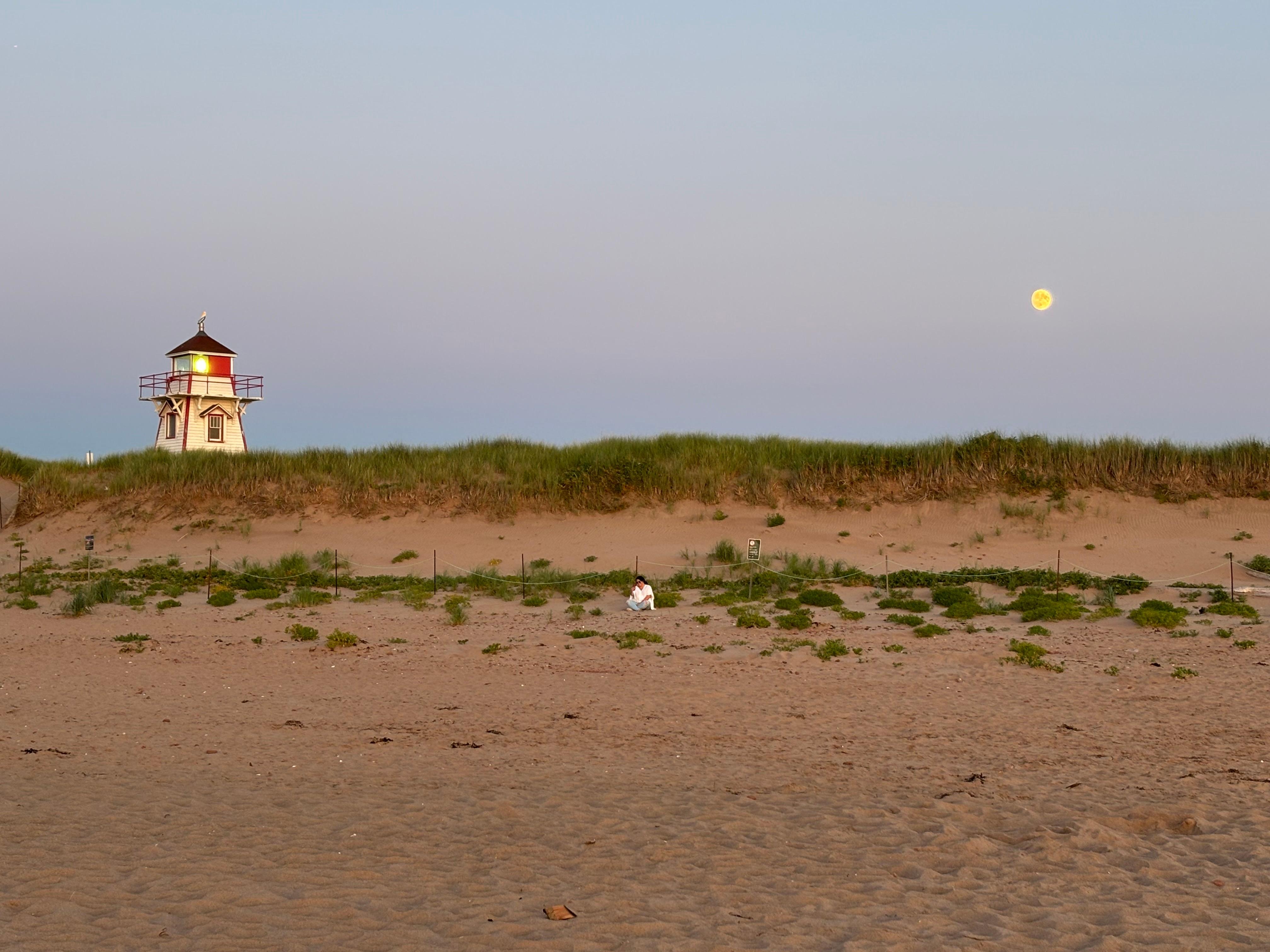 After the sunset leaving Brackley beach.