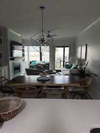 View from kitchen