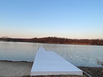 The lake by the dock