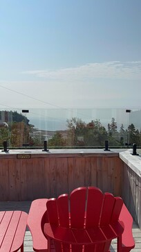 Amazing views from top deck