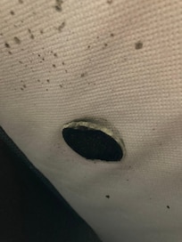Underside of one of the mattresses.