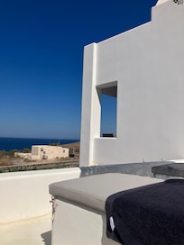 Outside of the villa from the private pool