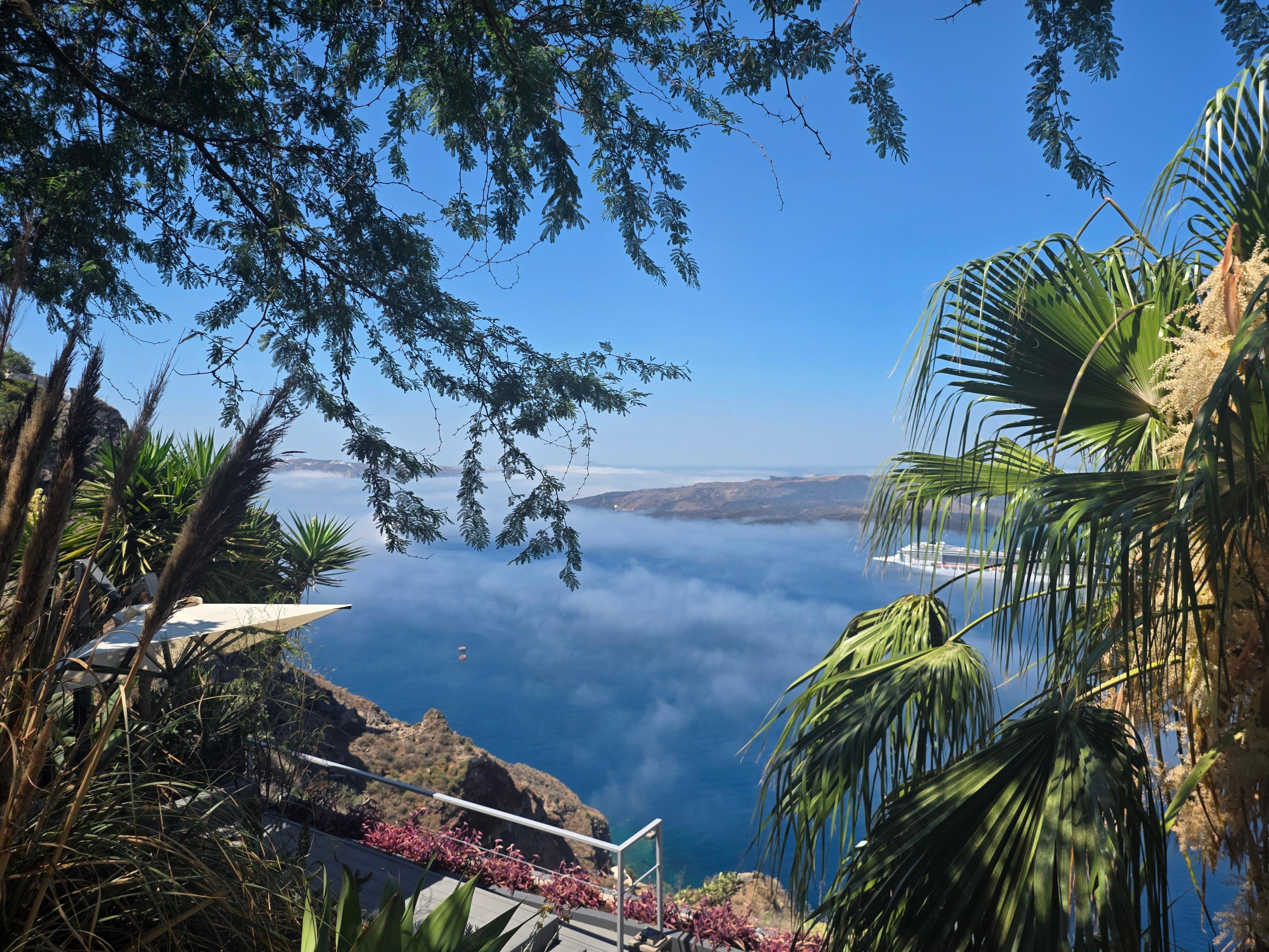 View from garden levels