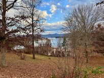 View from front of lodge