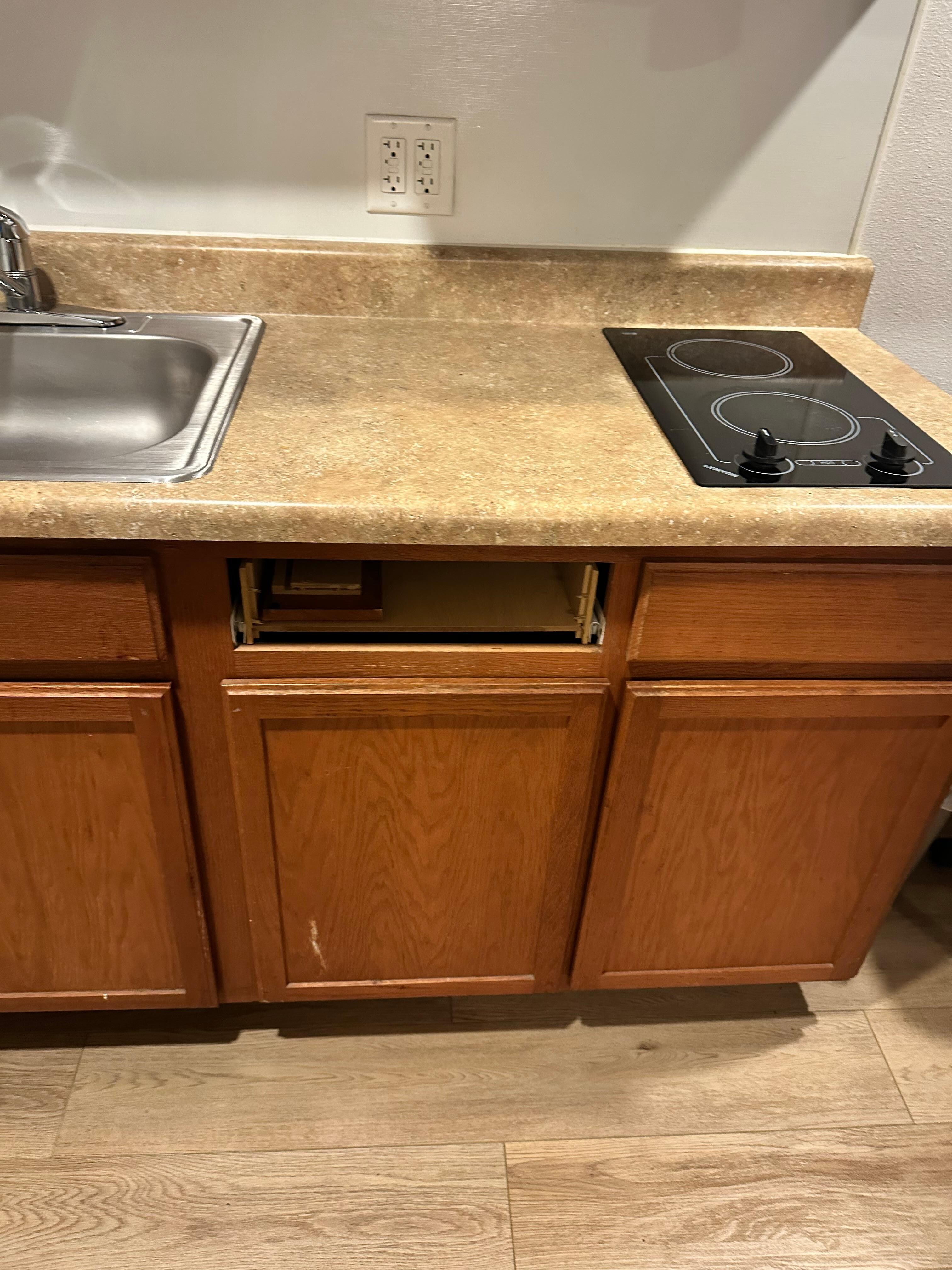 Broken cabinets 