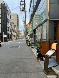 Just outside the ryokan