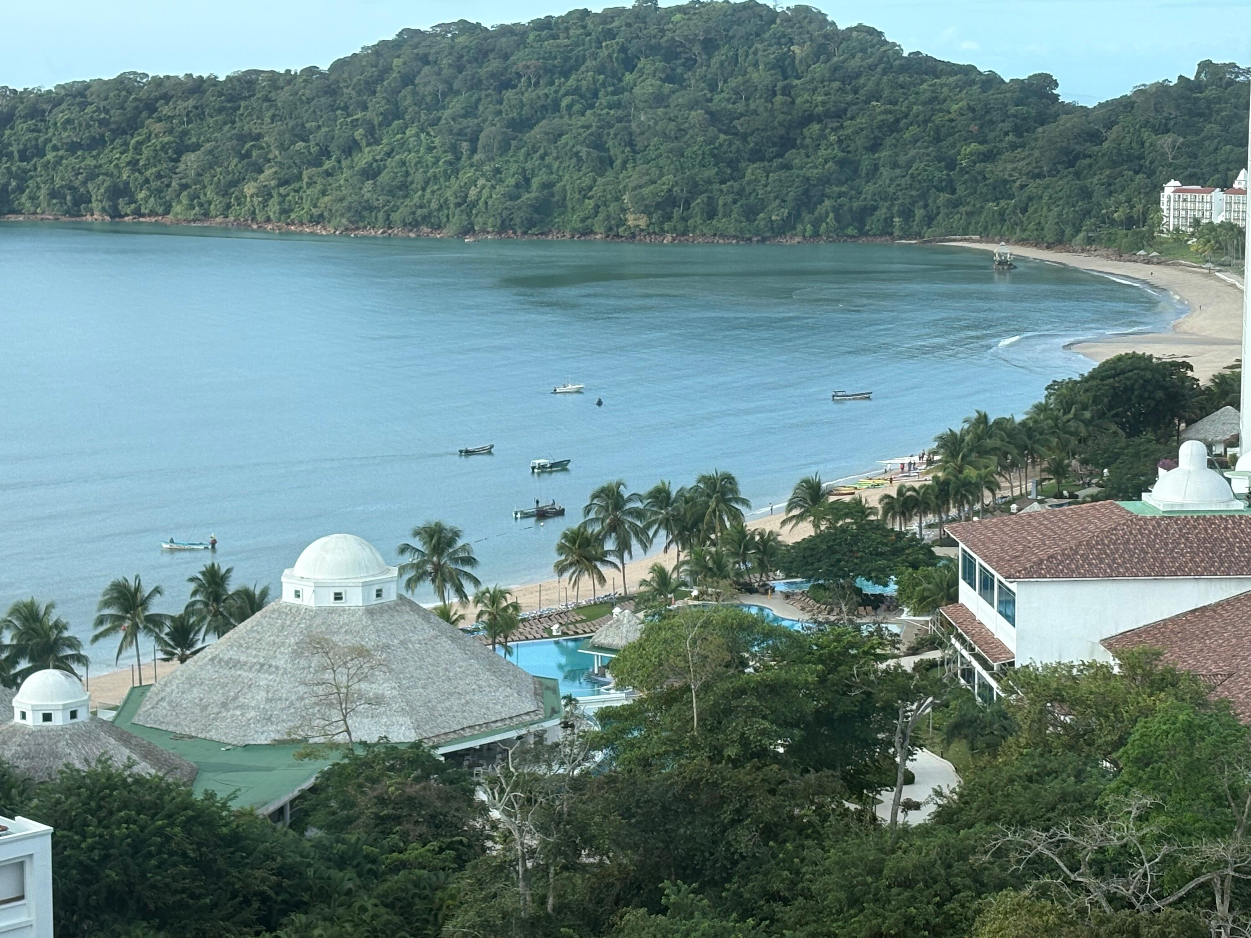 View from the balcony 