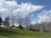 Up from the river to the cabin