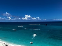 View from ocean-view room (11th floor - odd # room)