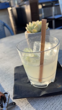 Rooftop margarita no salt.