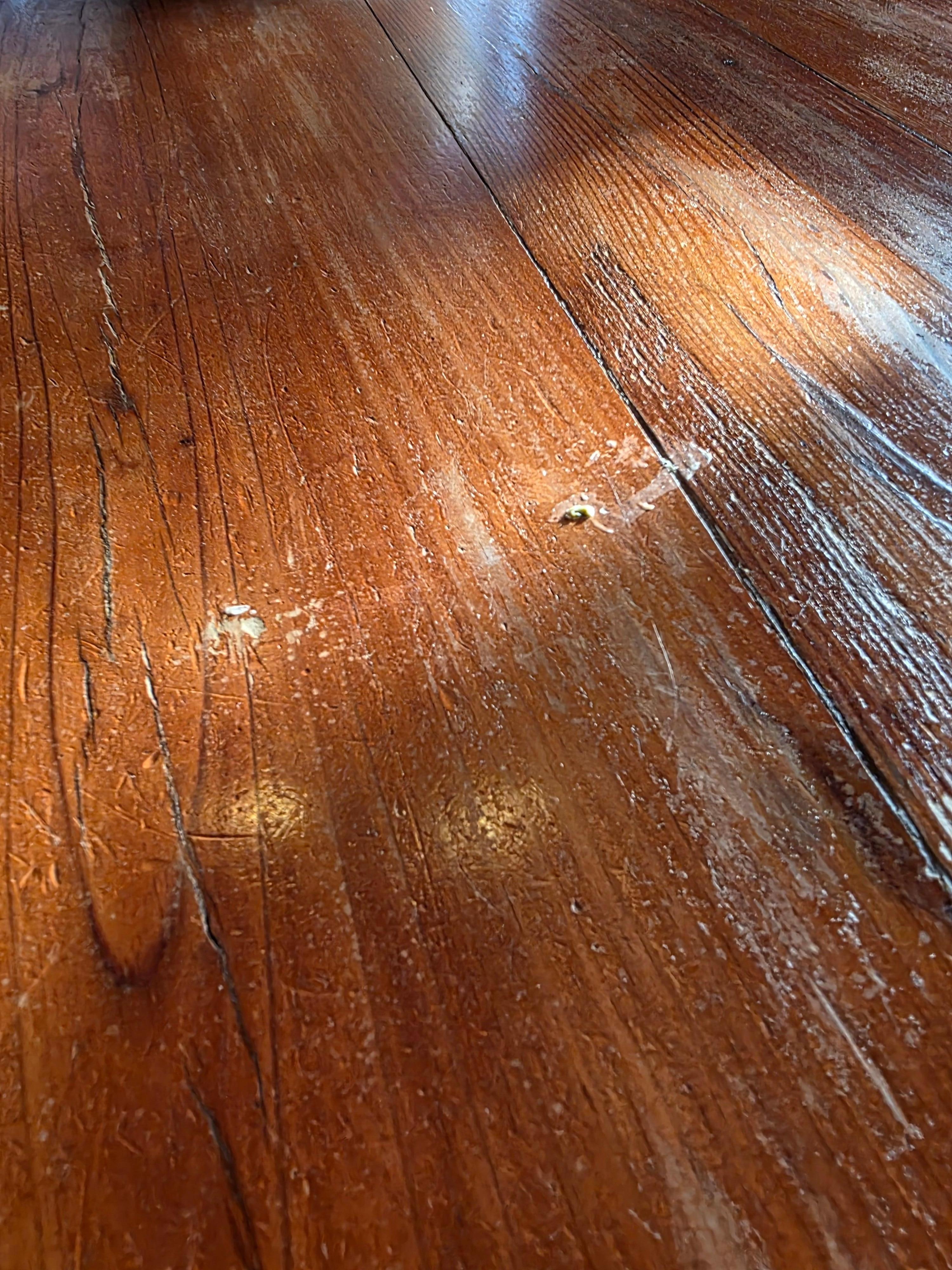 food sticky stuff cereal left on dining table not cleaned