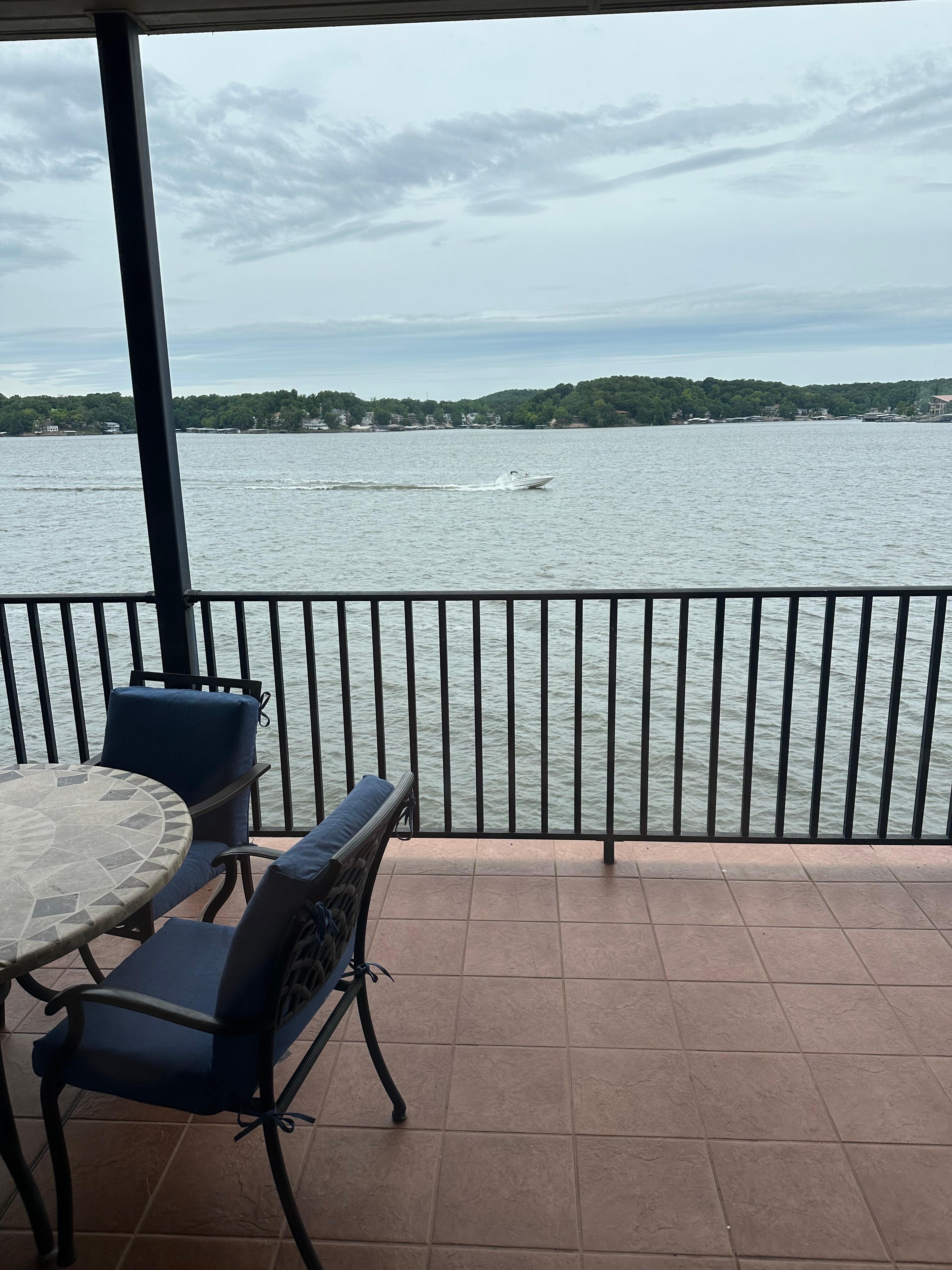 Patio view is amazing! 