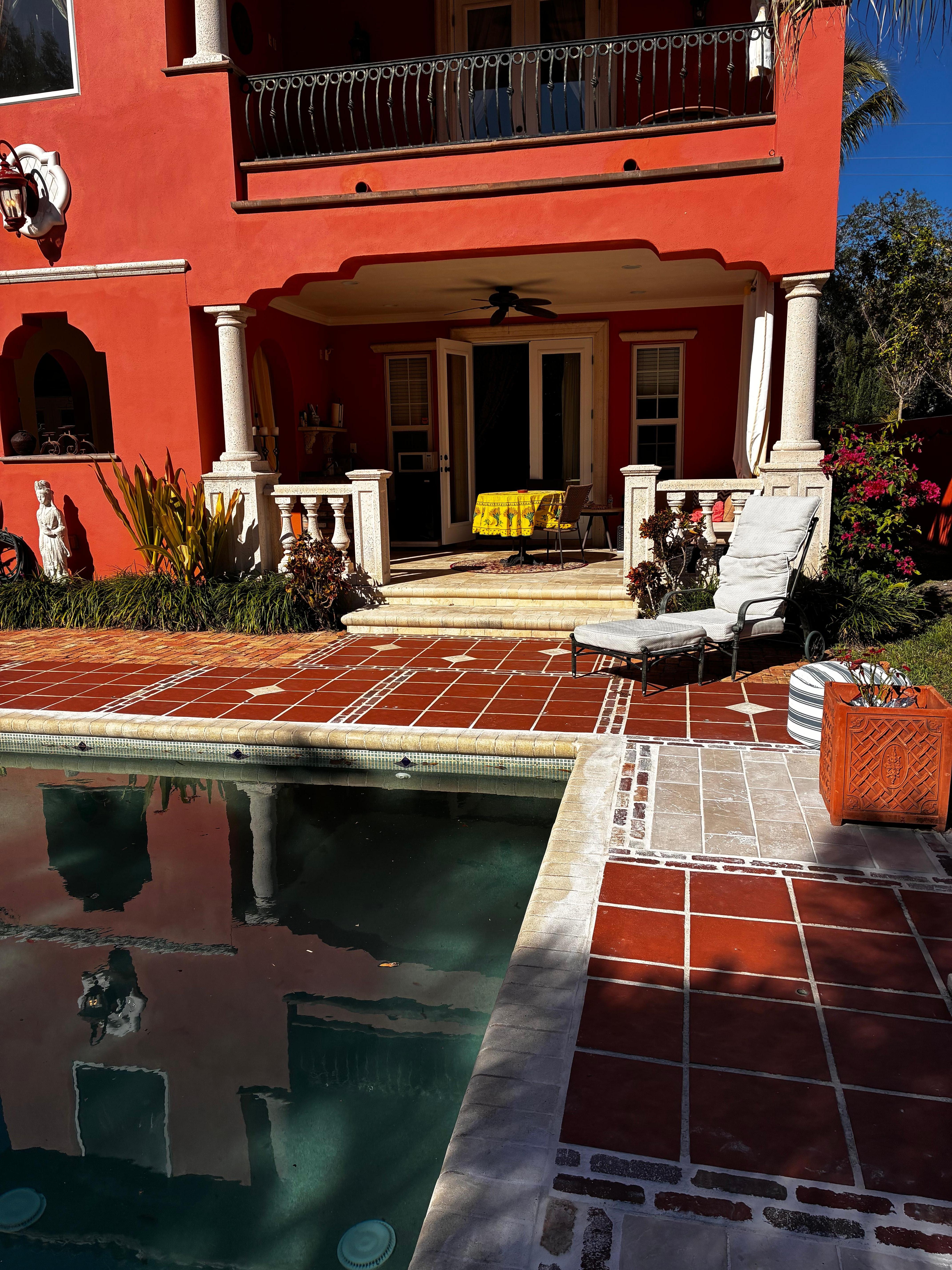 This is the entrance to our room.