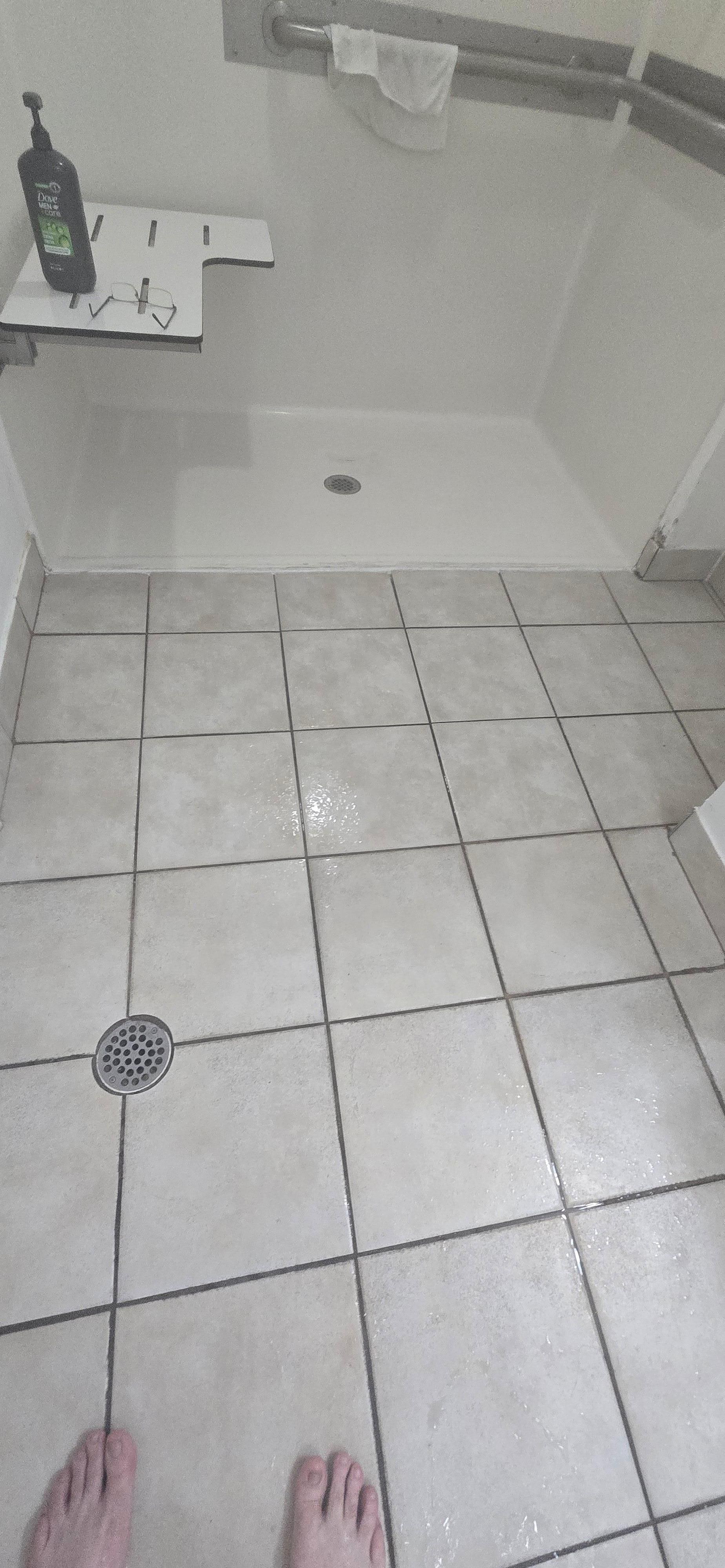 Water went everywhere 