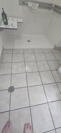 Water went everywhere